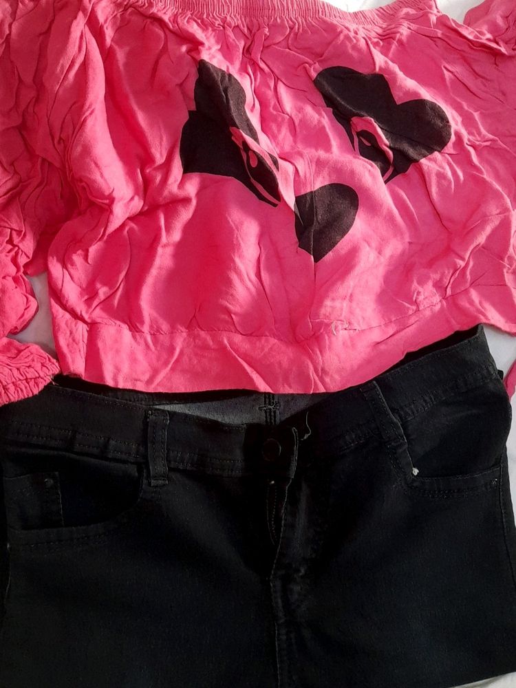 Top &amp; Jean&#39;s For Woman.