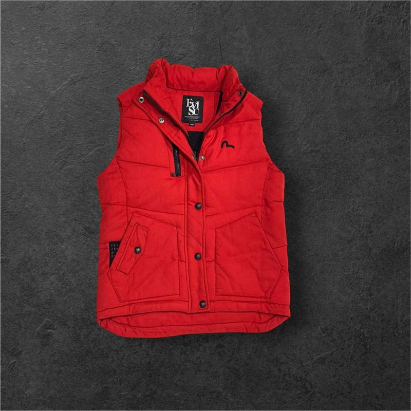 Evisu Red Half Jacket
