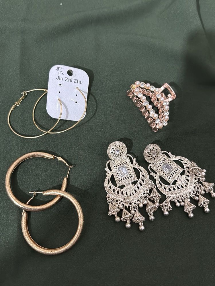 earing with clutcher