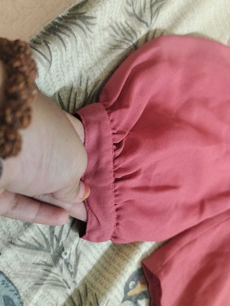 Rose Long Sleeve Blouse