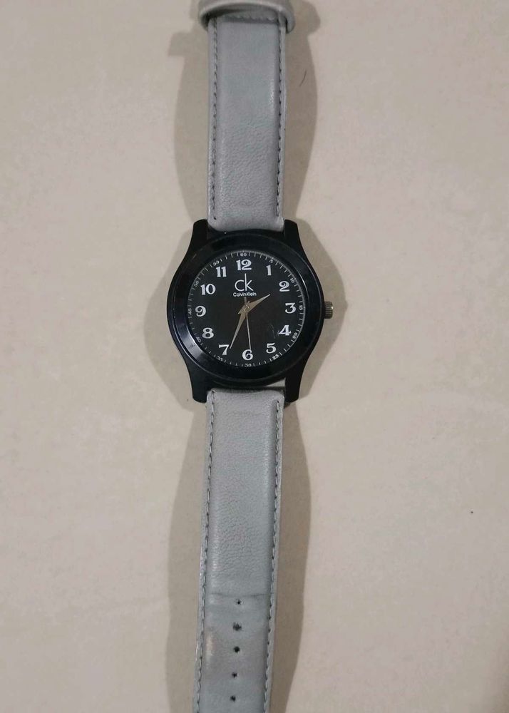 CALVIN KLEIN GREY WATCH