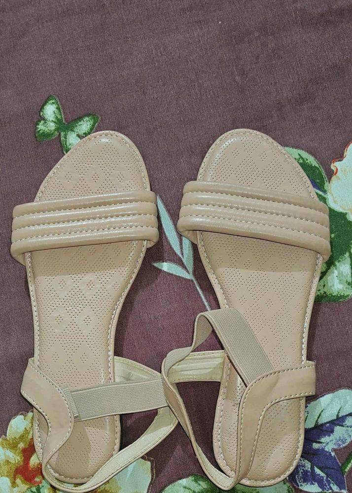 Nude Pink Sandal For Women
