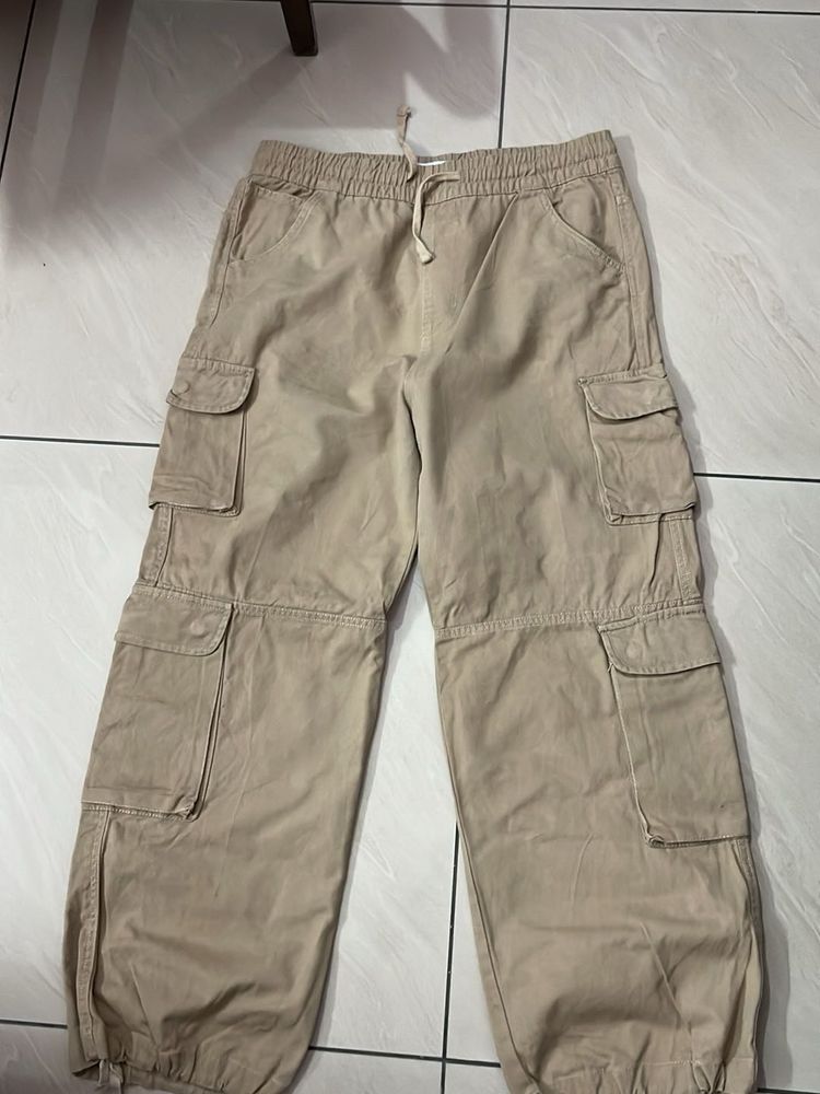 Cotton Blend Trouser