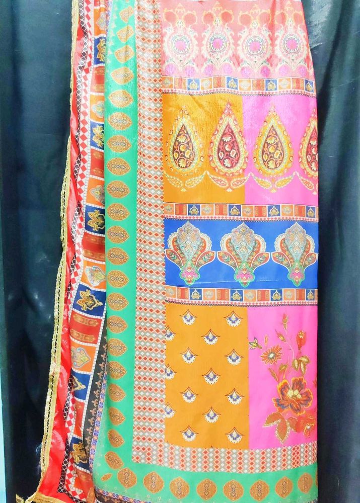 Beautiful Bright Colourful Dupatta