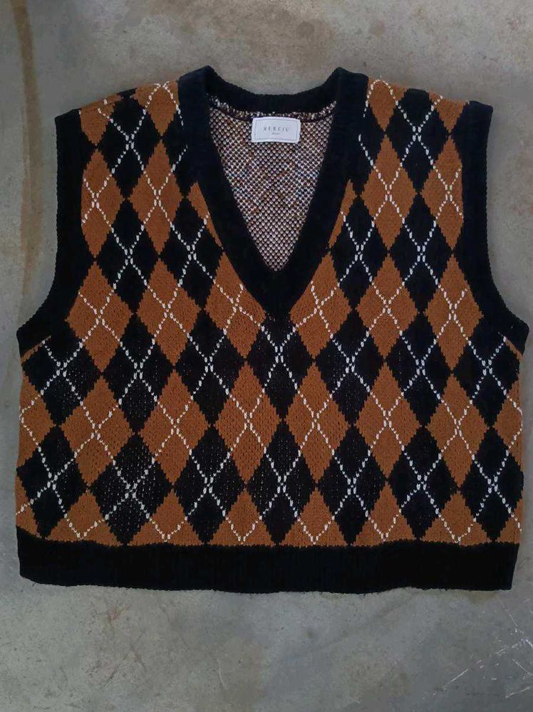 Argyle Vest