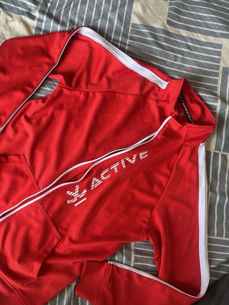 Red WRONG Active Jacket