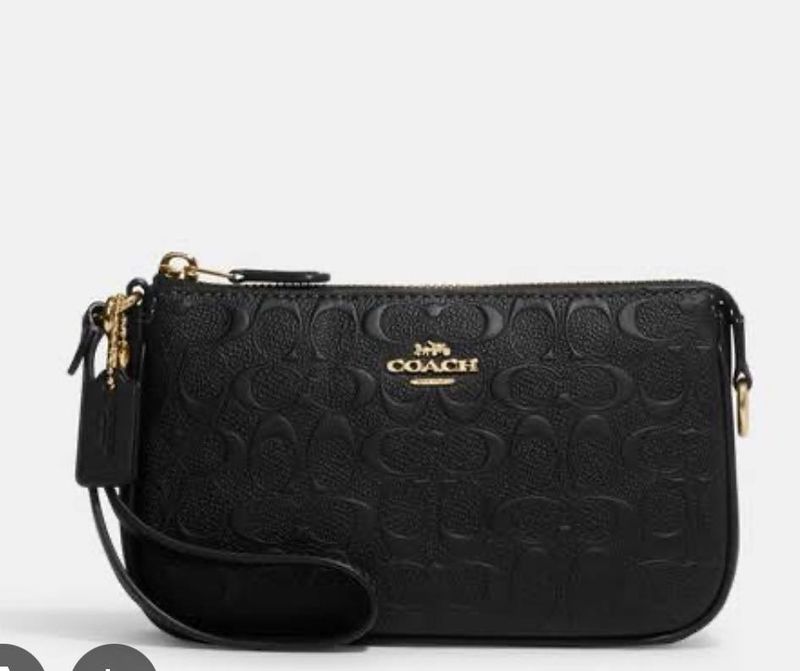 Coach Nolita - Black Engraved Shoulder Bag