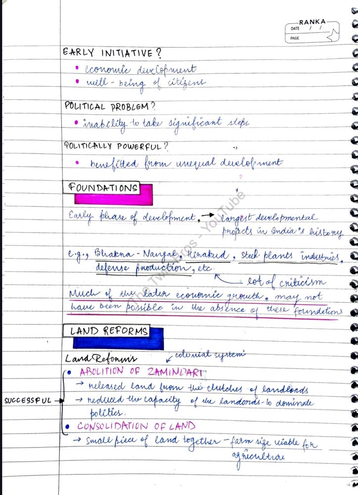 HANDWRITTEN NOTES