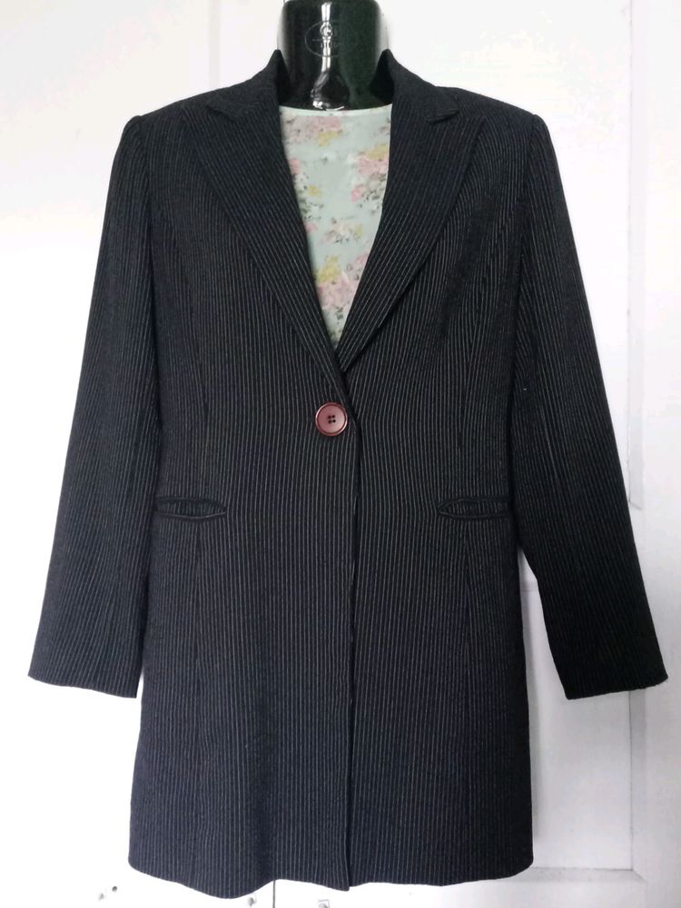 Joinus Korean Brand Long Stripped Blazer/Coat