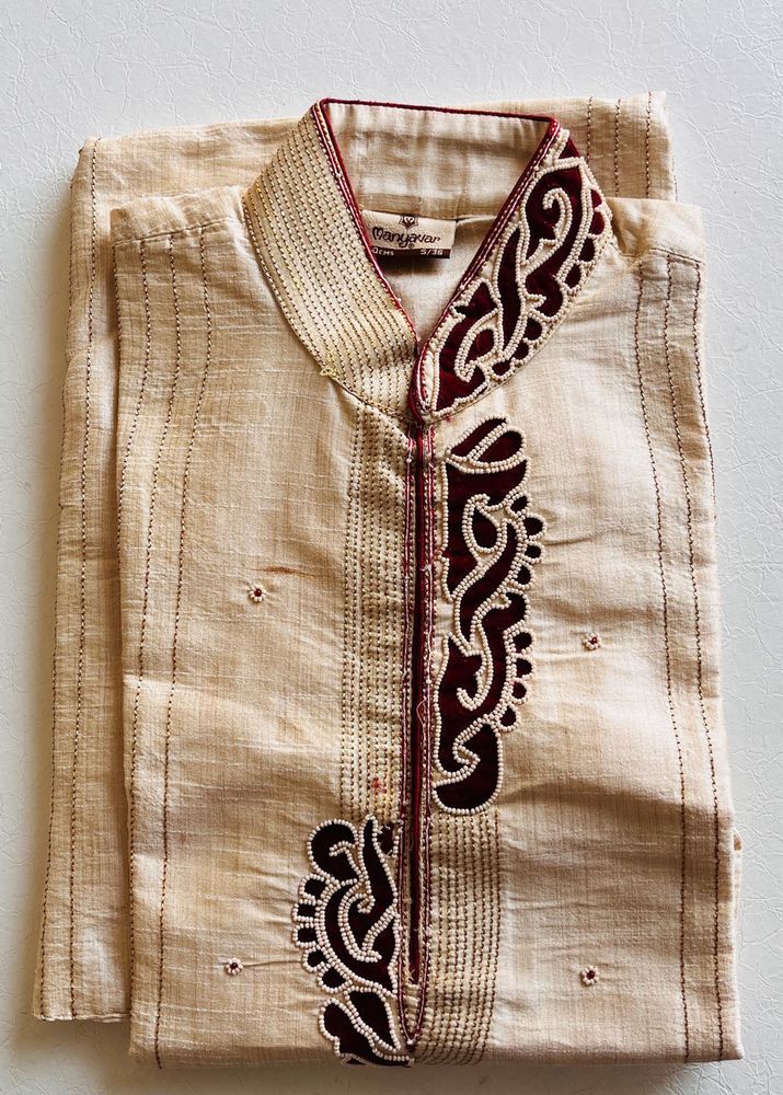 Men's Ethnic Kurta &amp; Pyjama Set