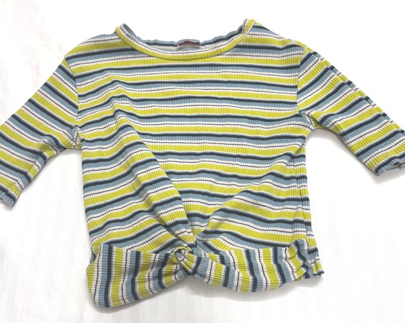 Striped Girls Top