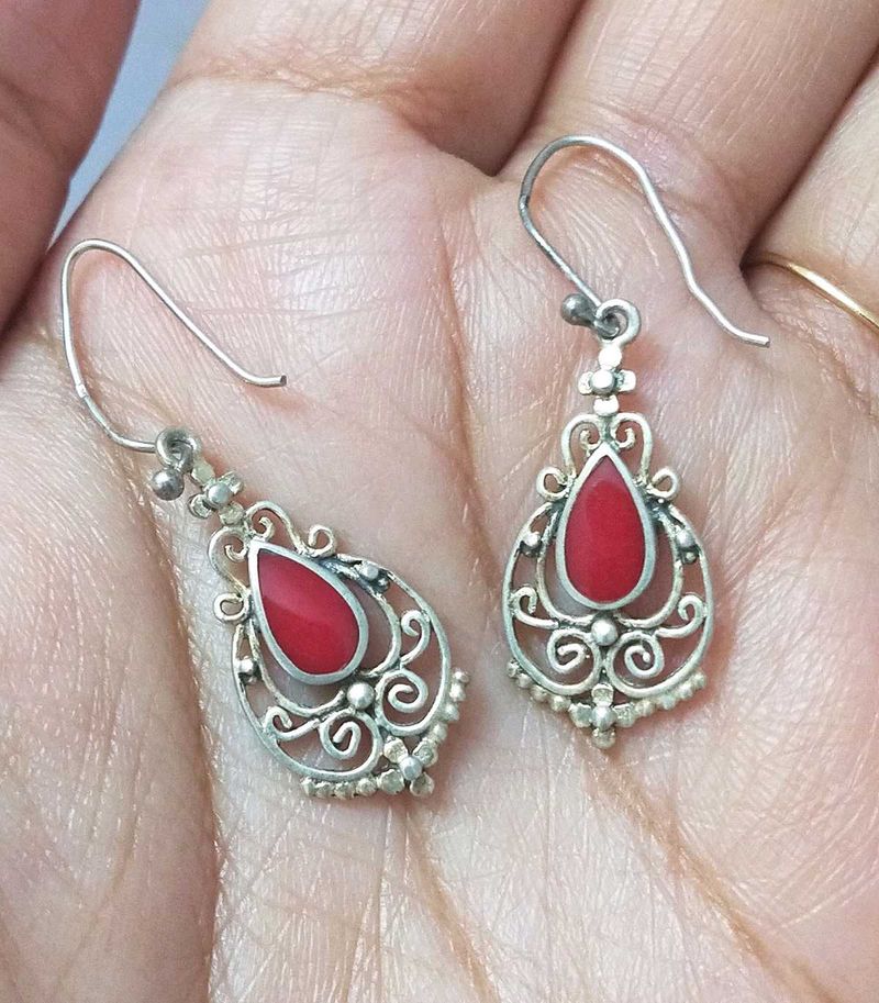 Sterling Silver Drop Earrings