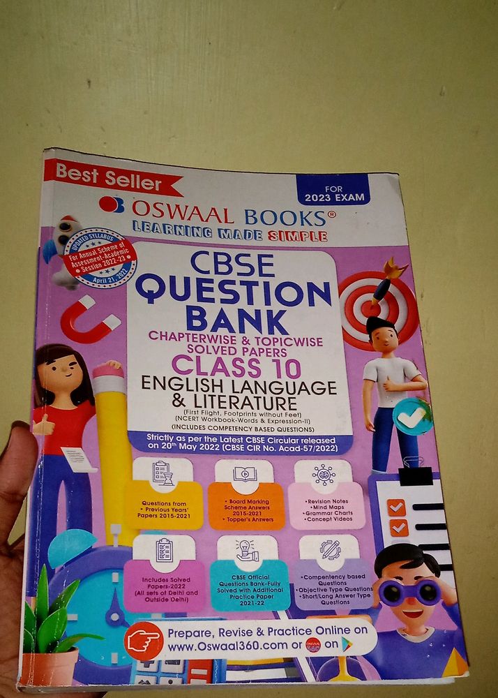 CBSE Oswal English TextBook For Class 10