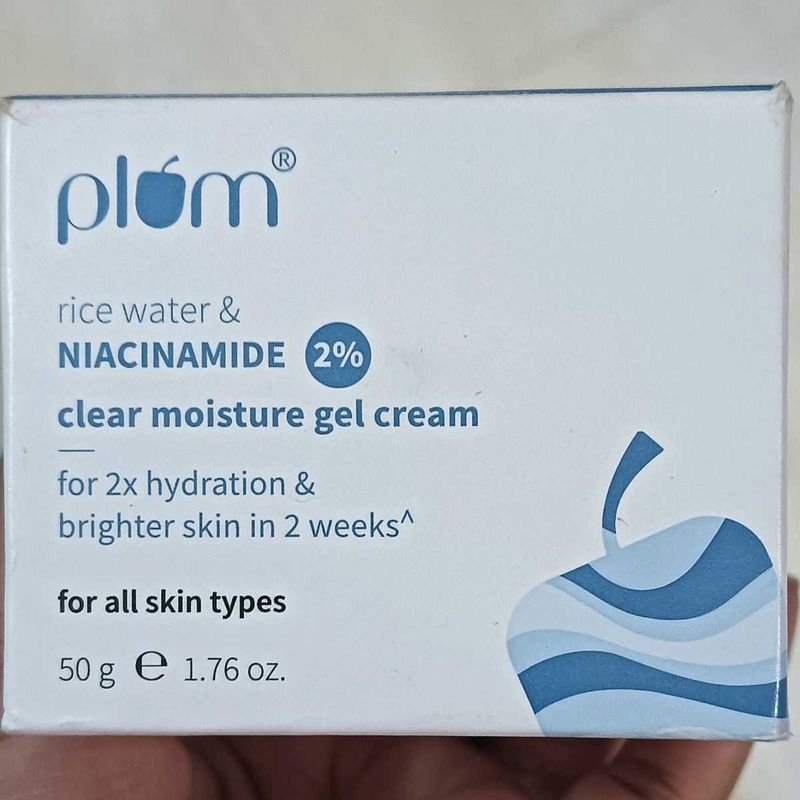 Plum Rice Water Gel Cream