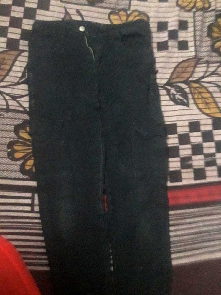 Black Cargo Pants