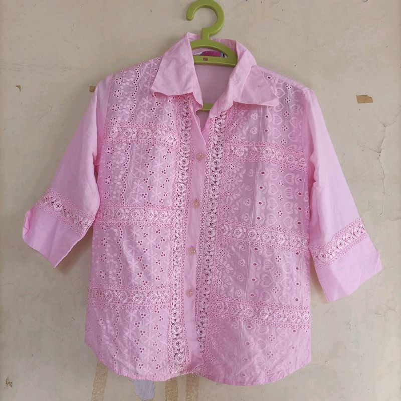 Pink Lace Shirt 💖