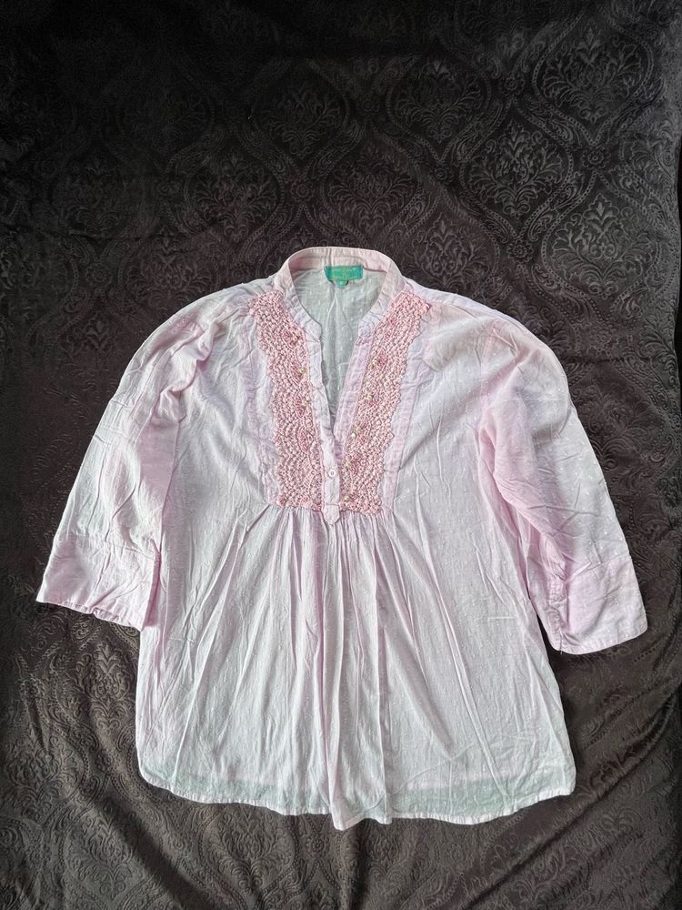 A Line Top With Beautiful Emblishments