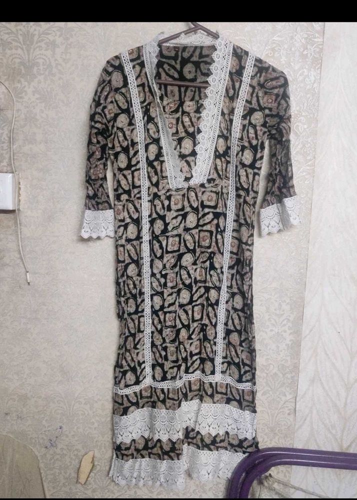 Elegant Printed Kurta
