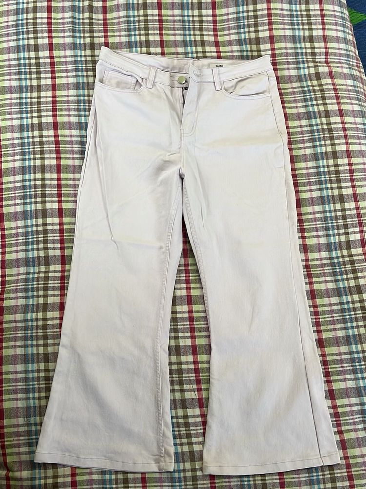 Light Purple Flare Jeans