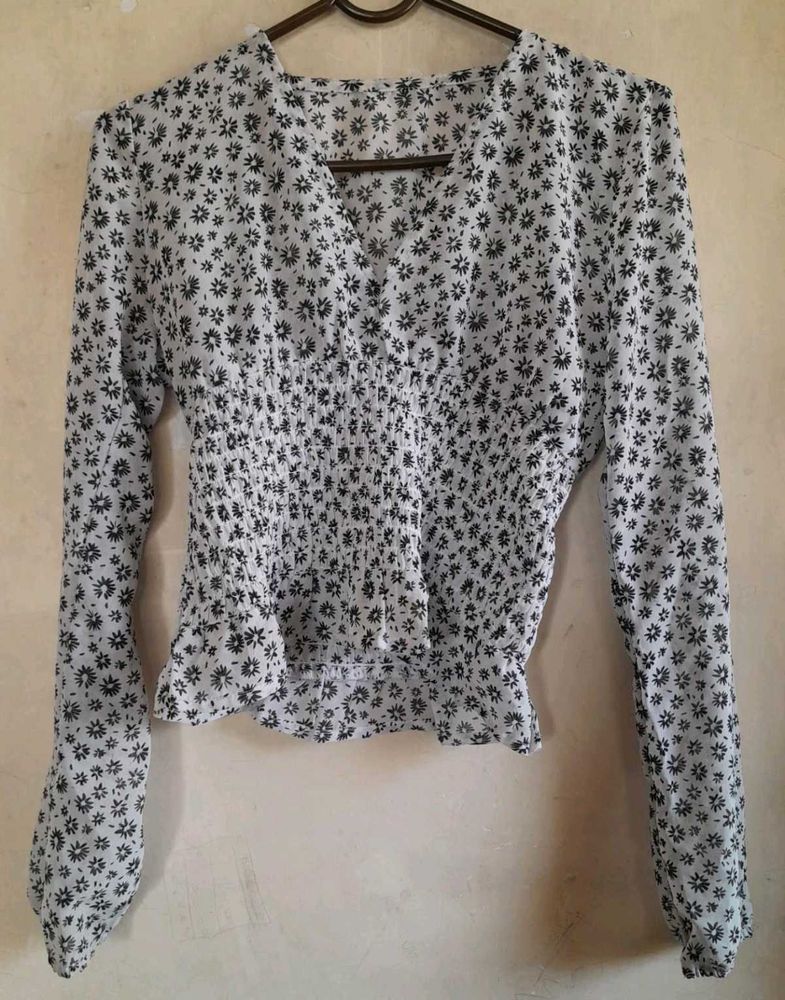 Floral Print Blouse