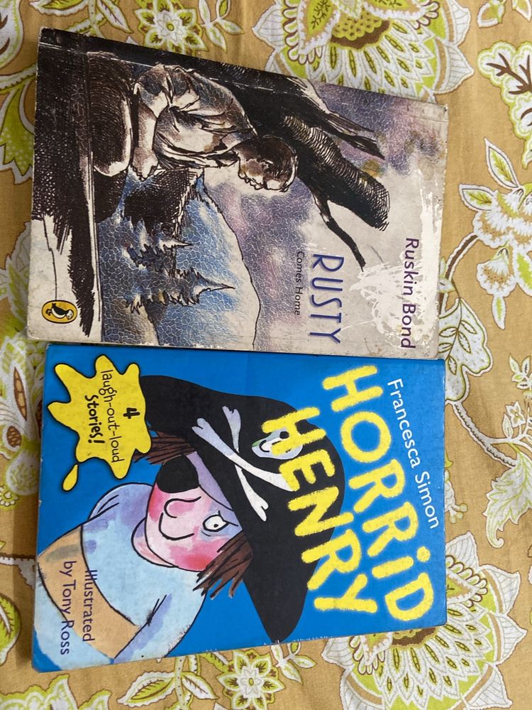 English Books — Horrif Henry , Rusty Comes Home By Ruskin bond