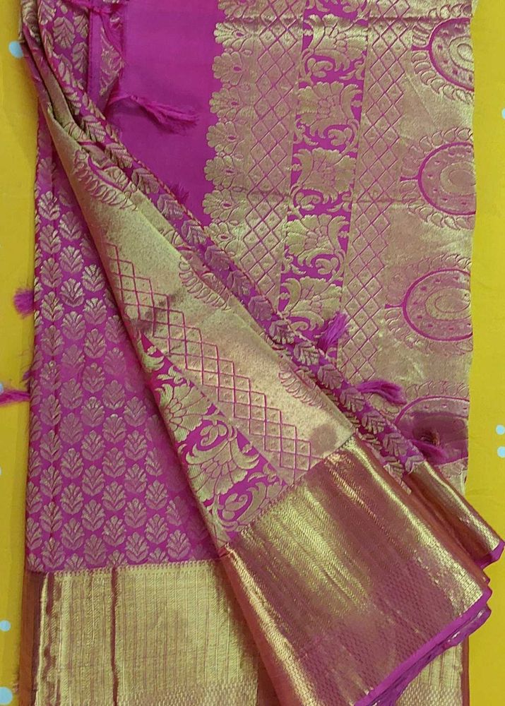 Elegant Pink Saree