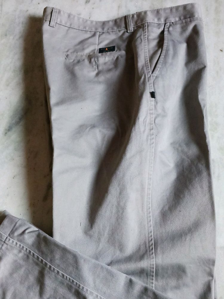 Men Polo Chino Cotton Pant