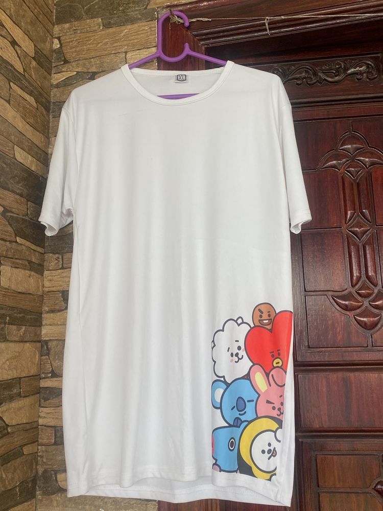 Bts Tiny Tan Printed Tshirt