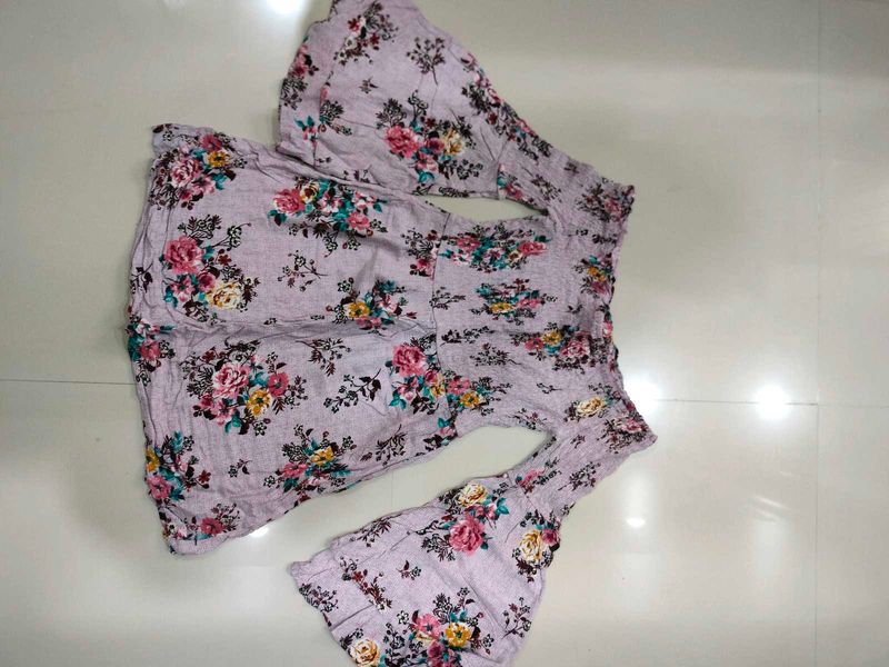 Off Shoulder Long Top