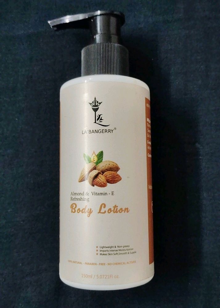 LA&#39;BANGERRY ALMOND and VITAMIN_E BODY LOTION