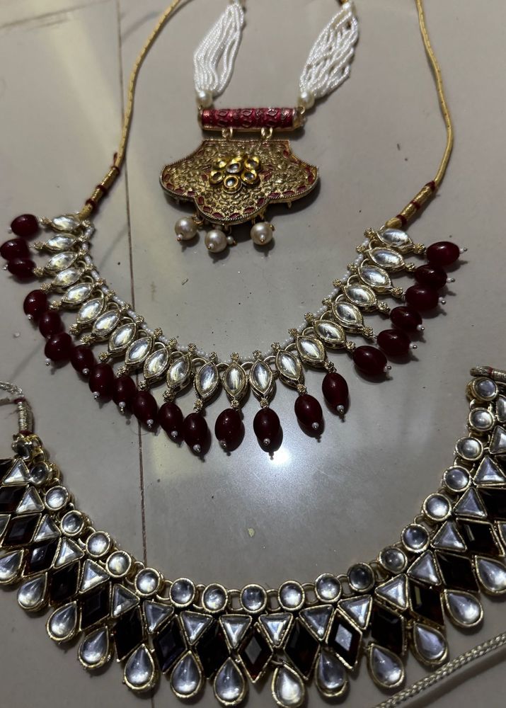 3 jewellery necklaces ❤️