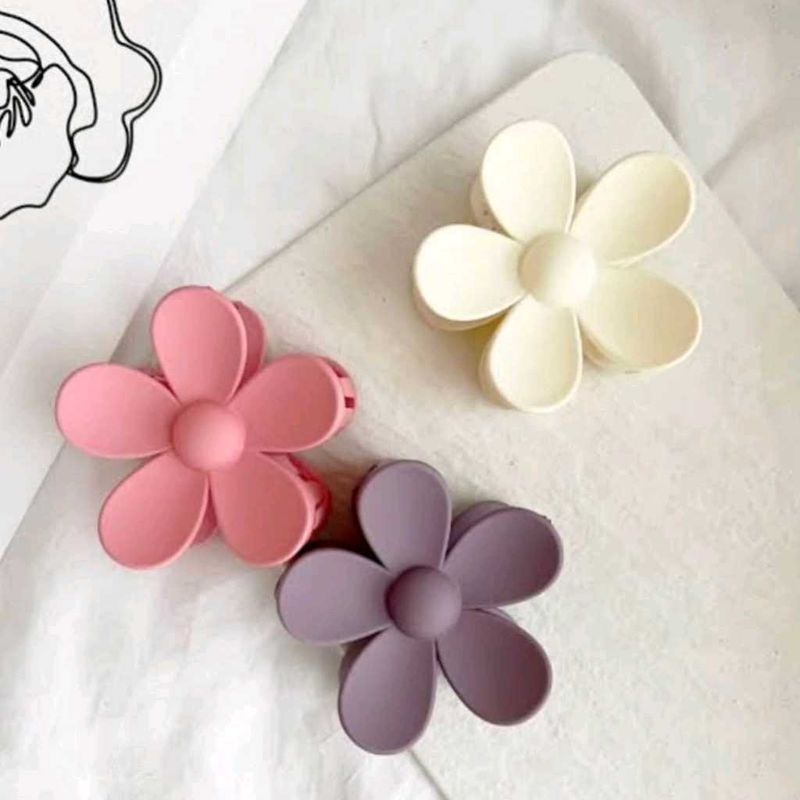 Flower Hair Clips