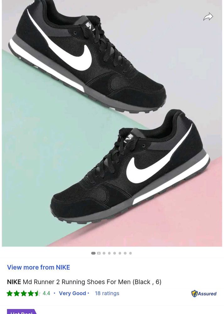 Nike MD Runner 2 - Classic Black Sneakers