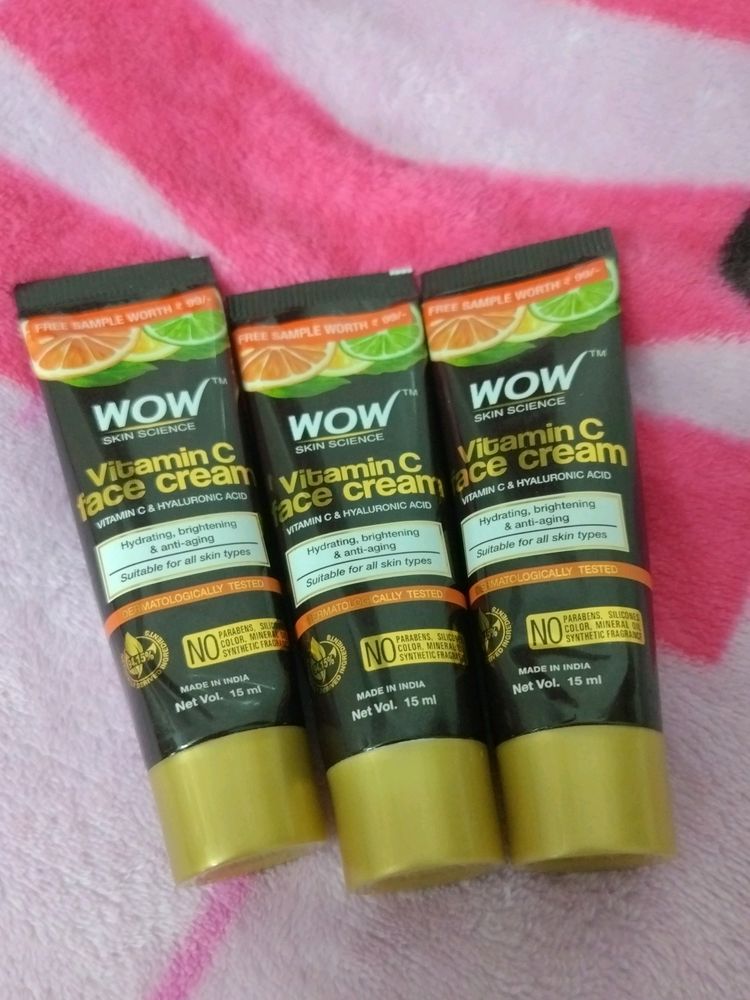 Wow Skin Science Vit C Cream - 3qty