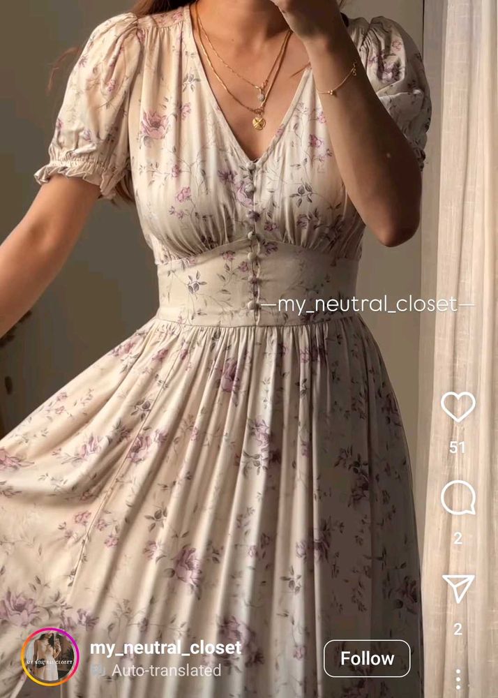 Pretty Floral Dress
