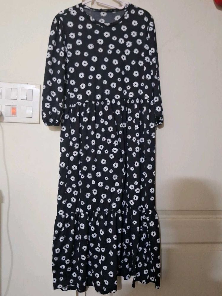 Floral Print Maxi Dress