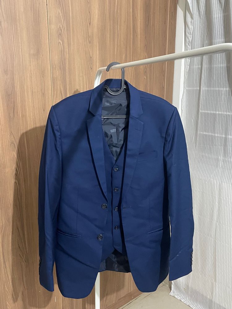 Men’s Three Piece Suit Blue/ Navy