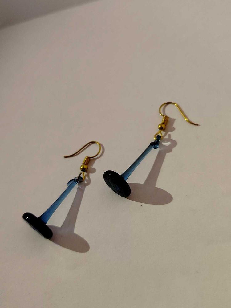 Blue Drop Earrings