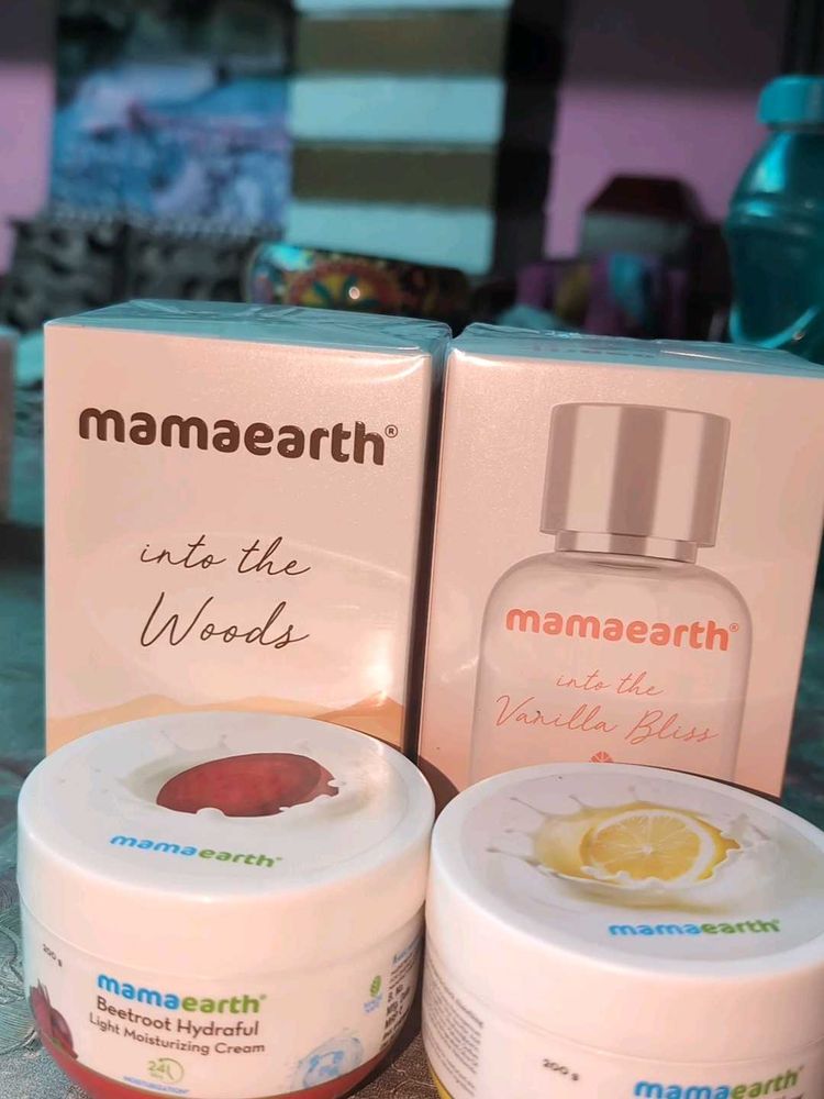 Mamaearth Perfumes And Cream Combo