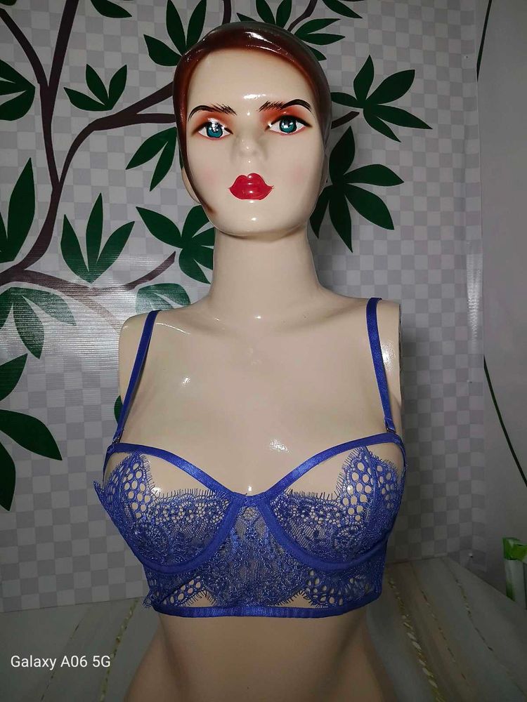 (1411)Blue Lace Bralette