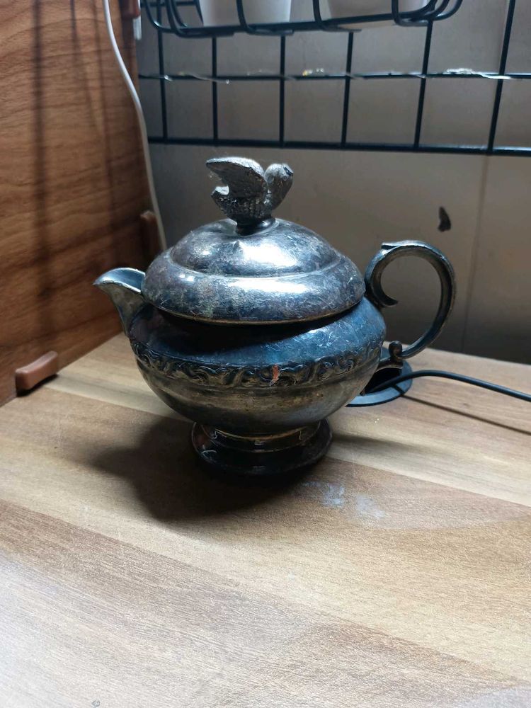 Small Vintage Silver Plated Creamer
