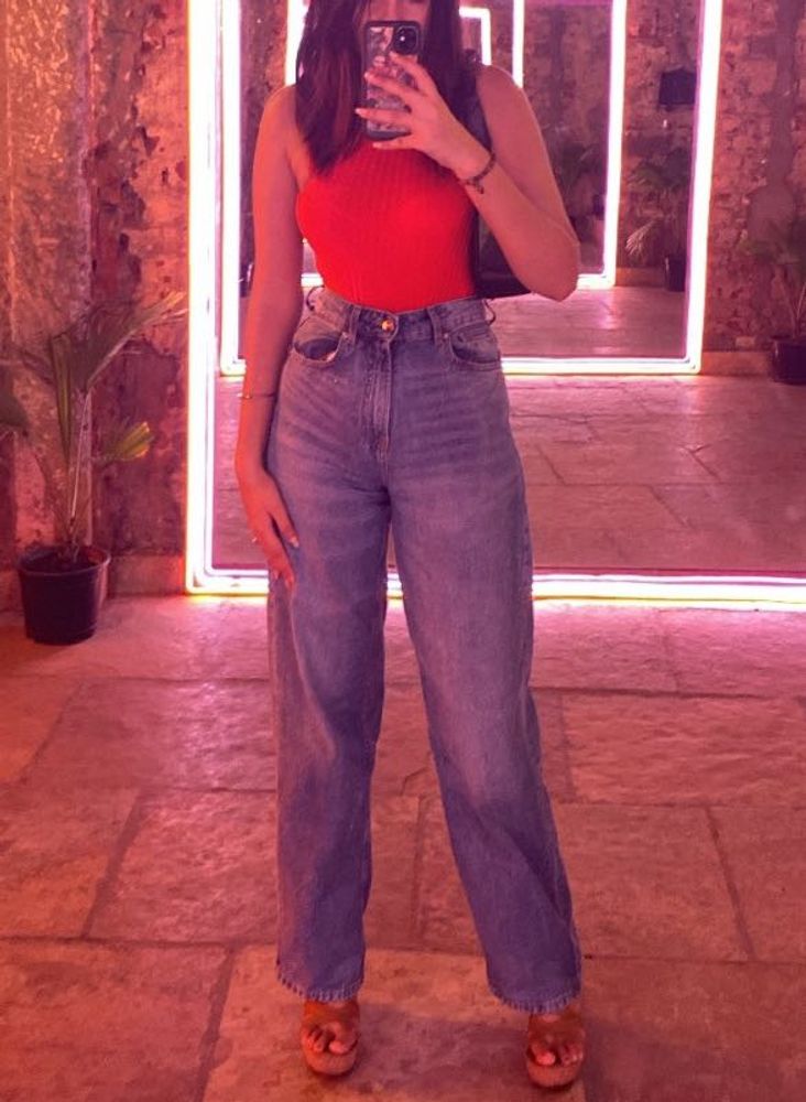 H&amp;M Perfect Jeans ❤️‍🔥High Waist Wide Leg