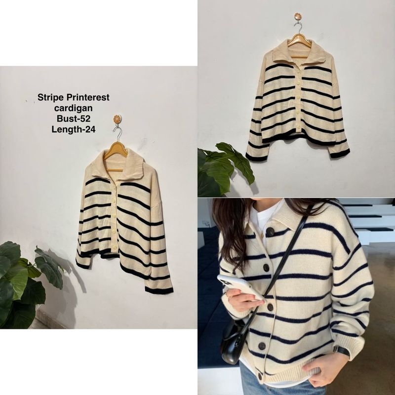 Stripes Cardigan