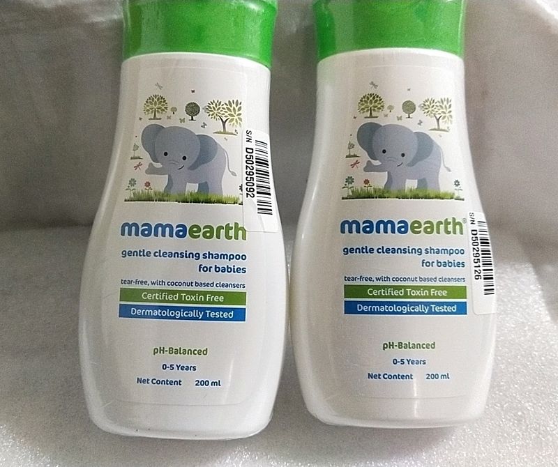 Mamaearth Baby Shampoo Combo