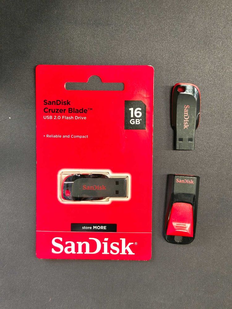 SanDisk Pendrives 16GB X 2 + 32GB