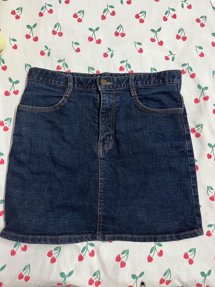 Denim Skirt
