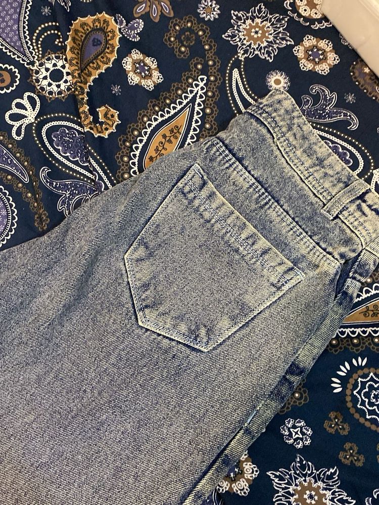 blue denim vintage jeans