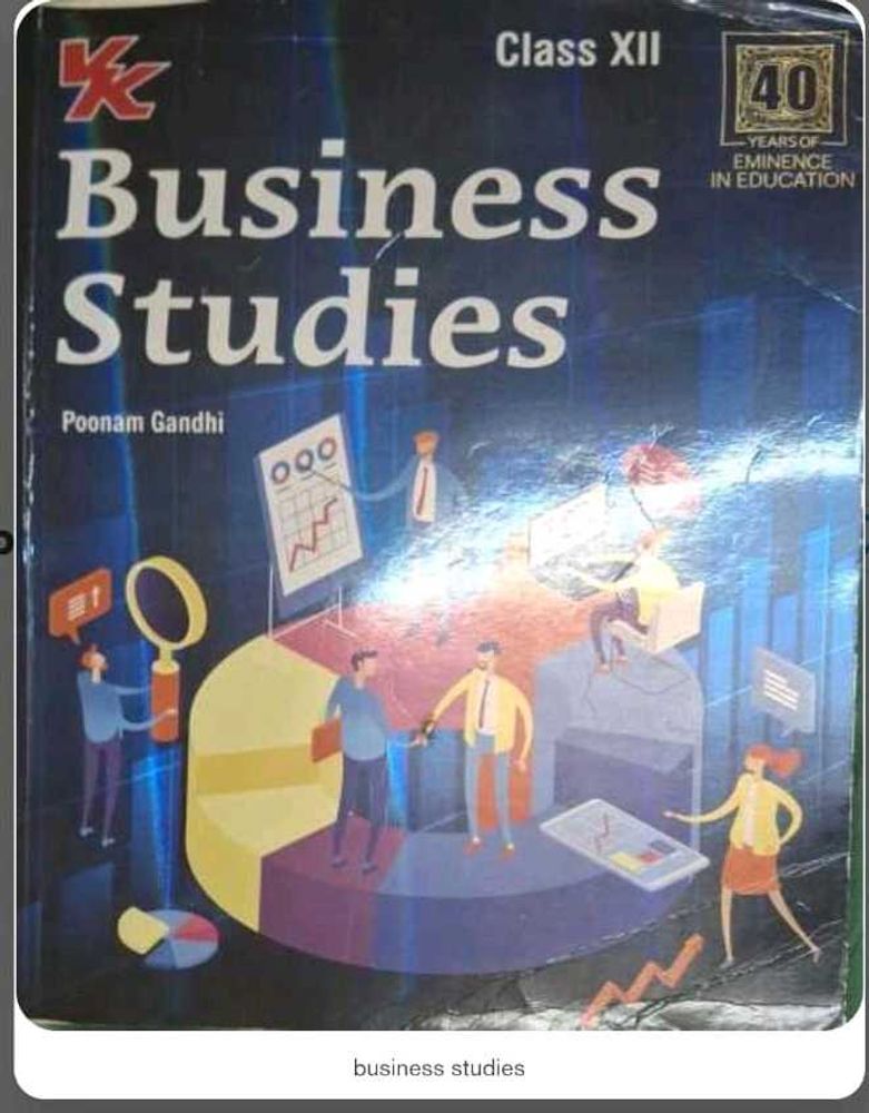 Class XII Business Studies Book