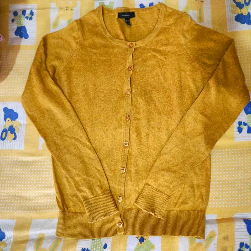 Yellow Cardigan