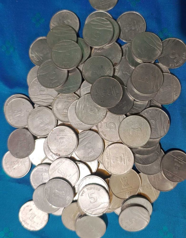 5 Rupees Coin Sale❗Wave Issue 100ps